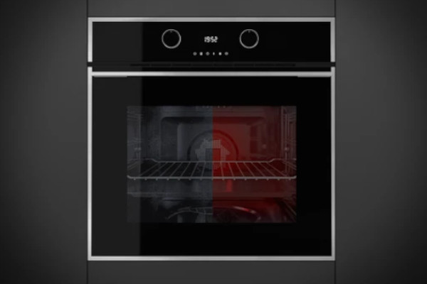 Piekarnik Teka HLB 8418 P S BK Easy Steam